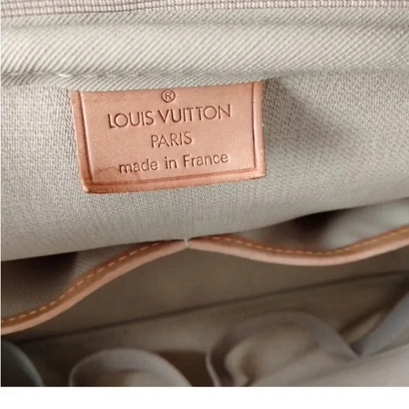 Louis Vuitton Handbag Deauville monogram GM Brown - Picture 4 of 7